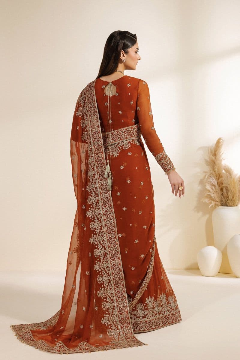 Embroidered Chiffon Unstitched Suit thumbnail