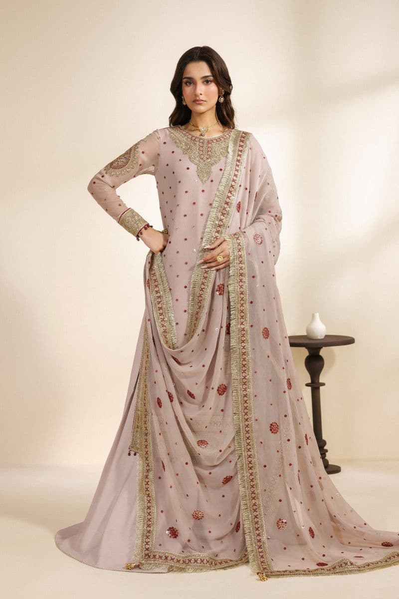 Embroidered Chiffon 2 Piece Unstitched Suit thumbnail