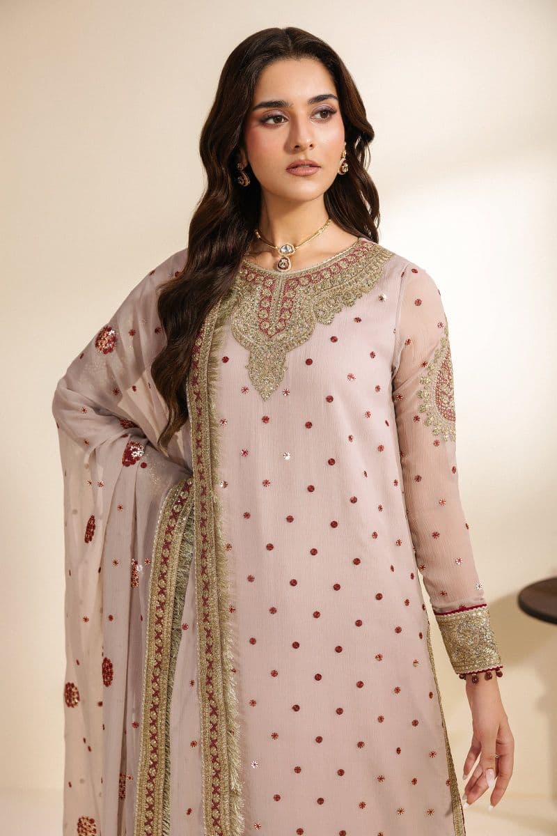 Embroidered Chiffon 2 Piece Unstitched Suit thumbnail