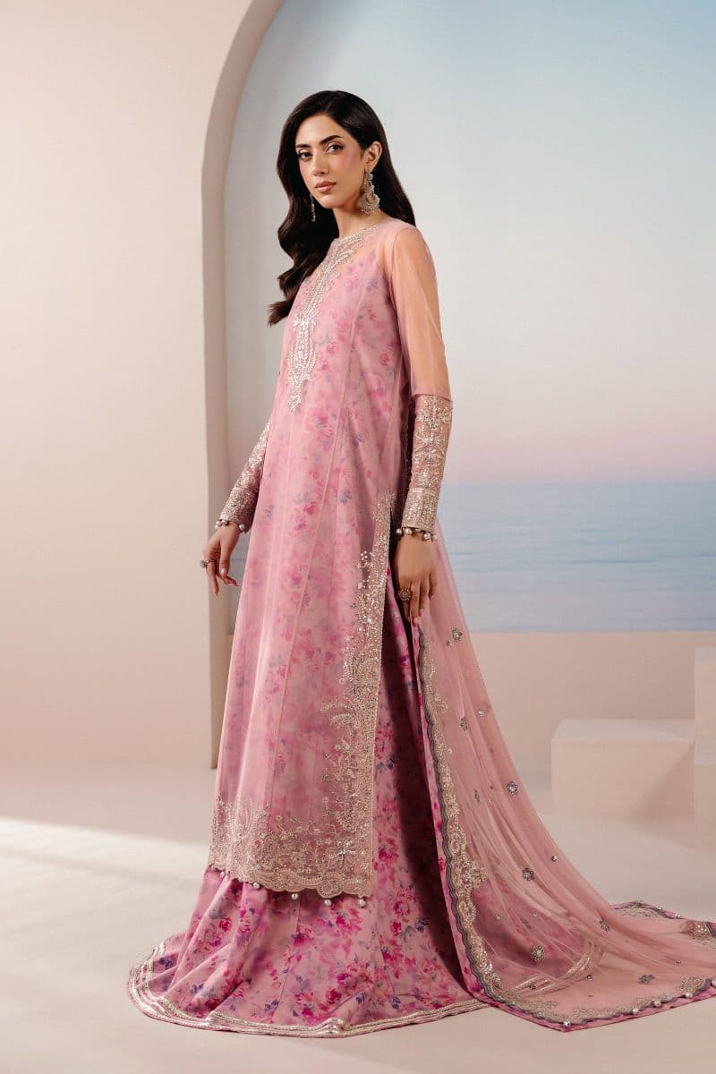 Embroidered Silk Unstitched Suit