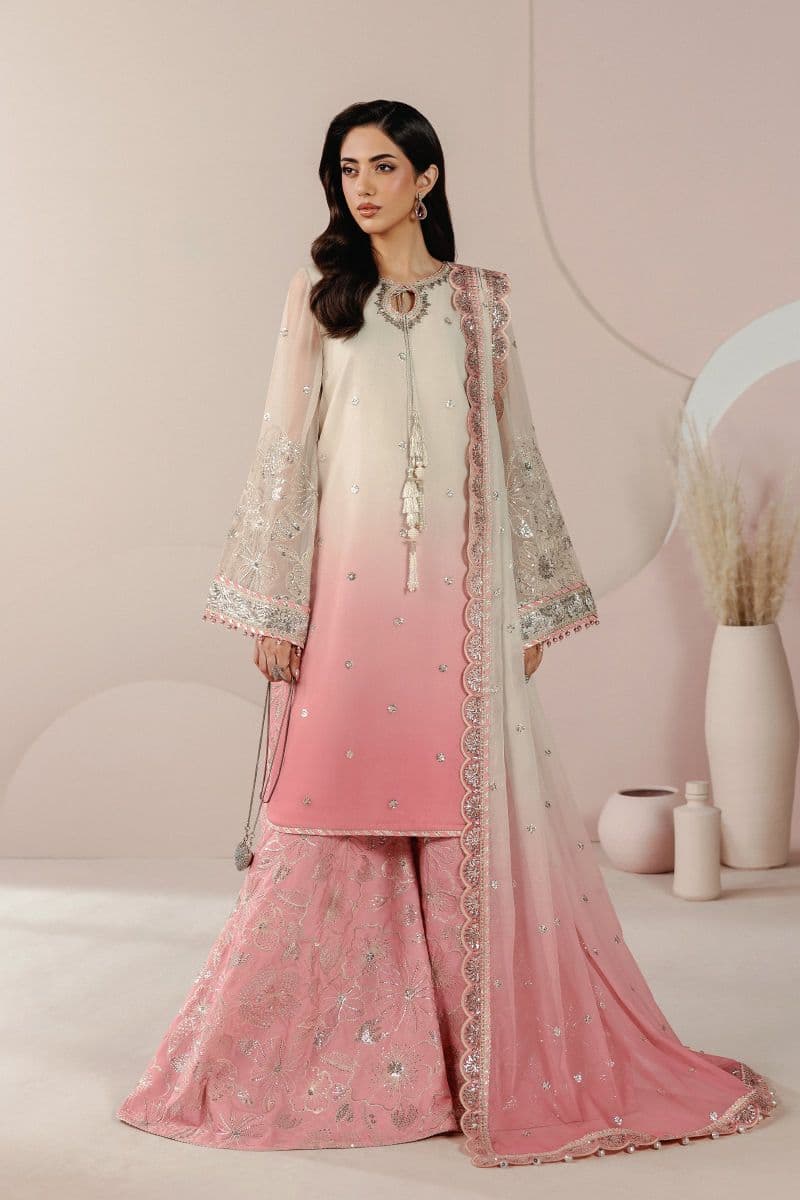 Embroidered Chiffon Unstitched Suit