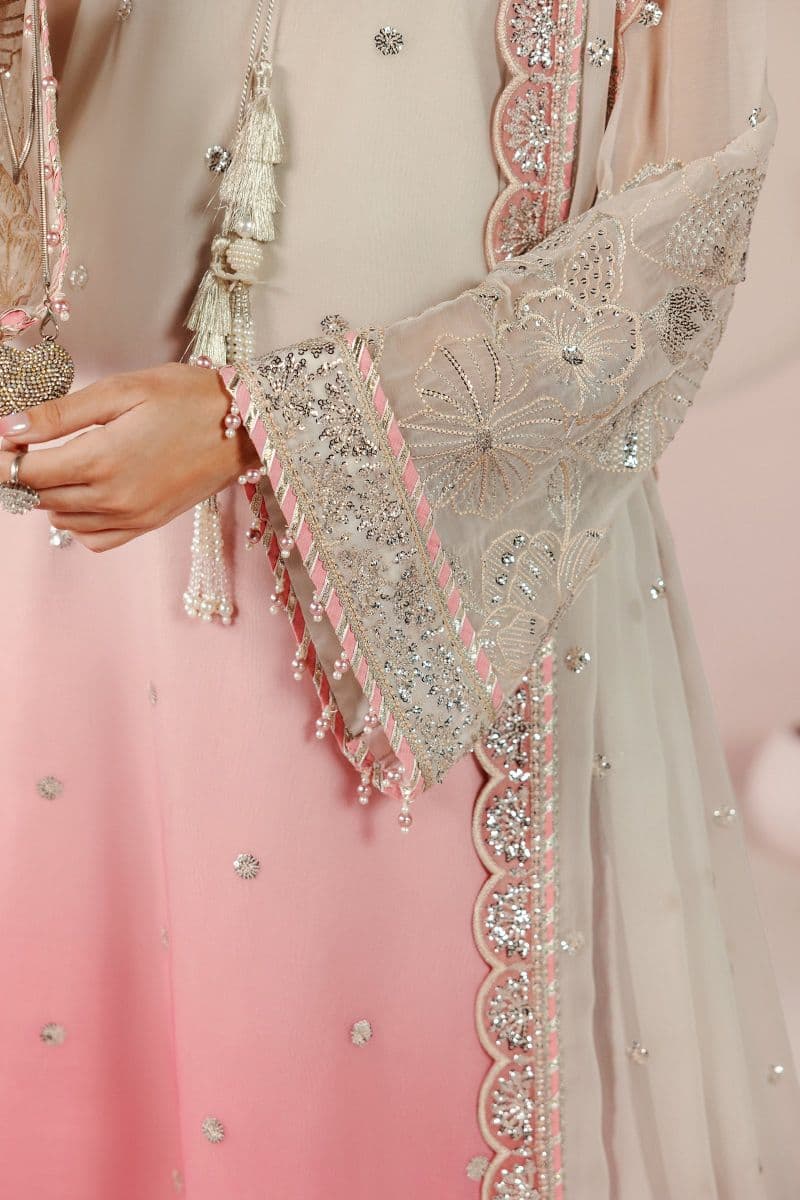 Embroidered Chiffon Unstitched Suit
