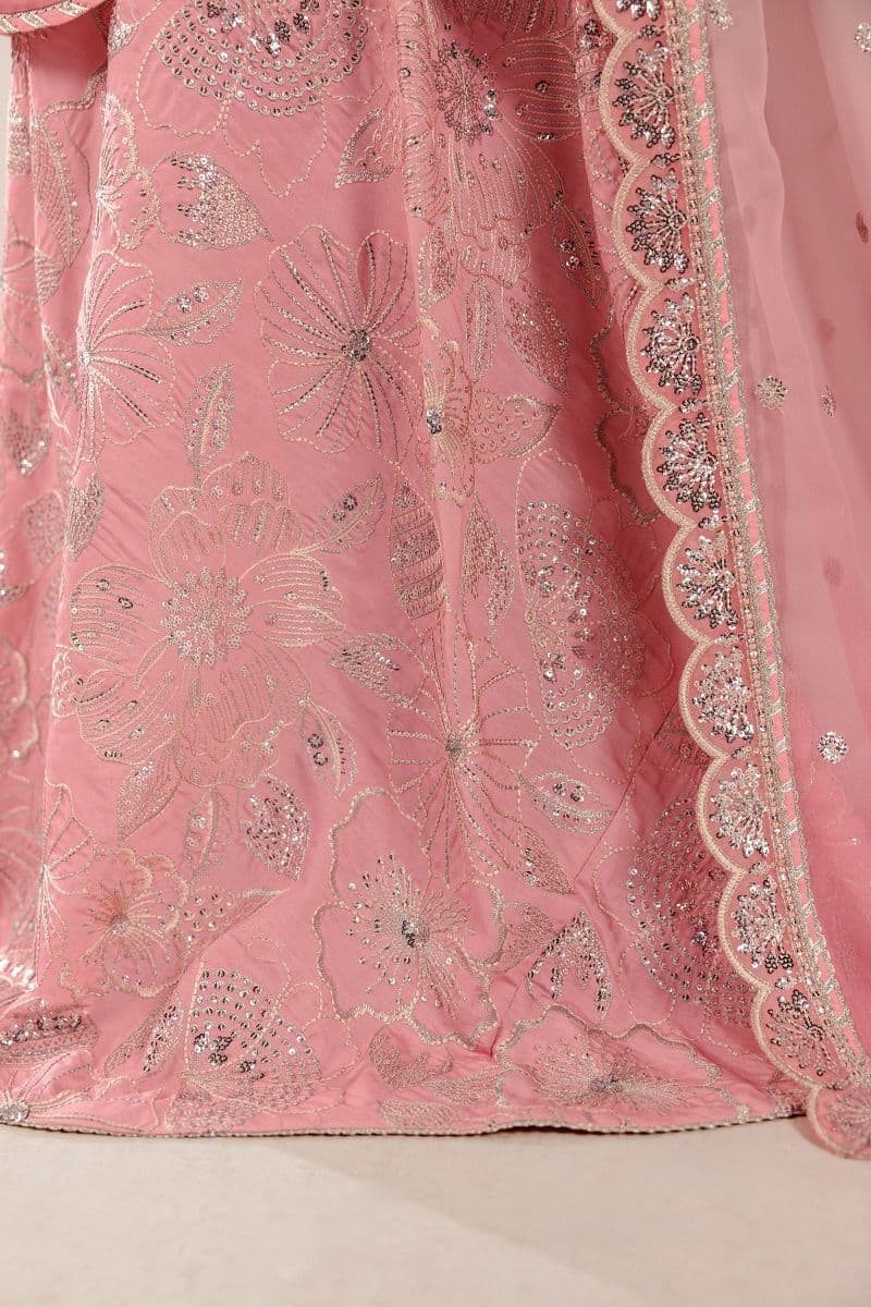 Embroidered Chiffon Unstitched Suit