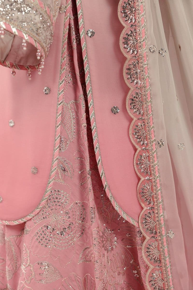 Embroidered Chiffon Unstitched Suit