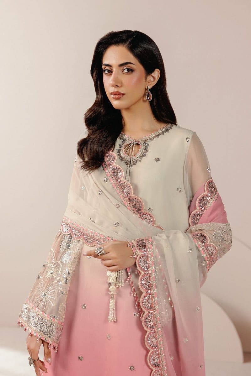 Embroidered Chiffon Unstitched Suit