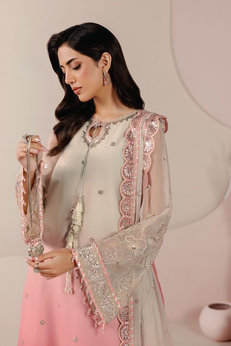 Embroidered Chiffon Unstitched Suit