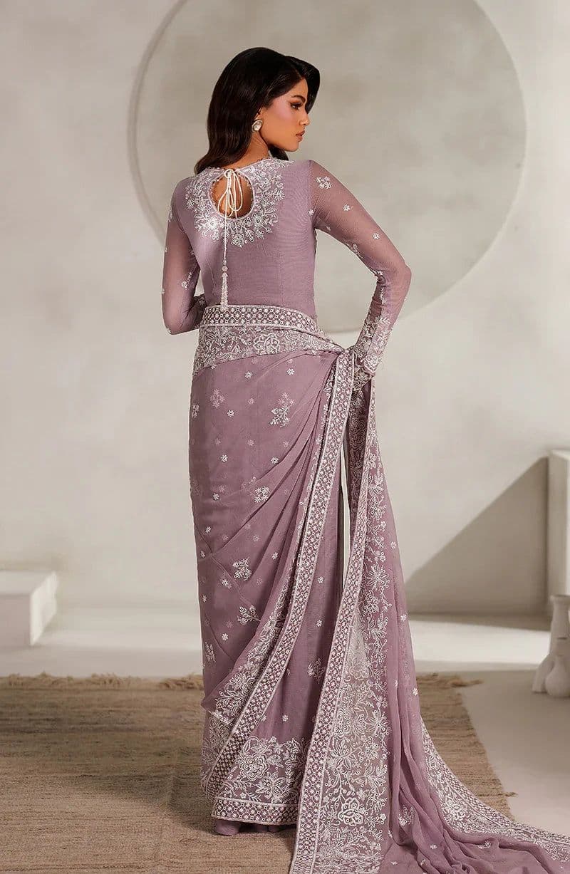 Embroidered Raw Silk Ready-to-Wear Suit (MT-05) thumbnail