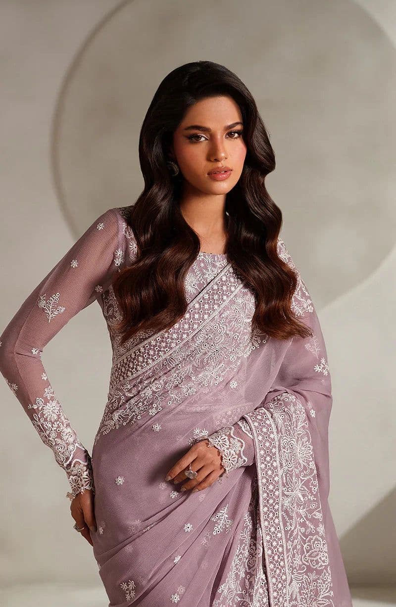 Embroidered Raw Silk Ready-to-Wear Suit (MT-05) thumbnail