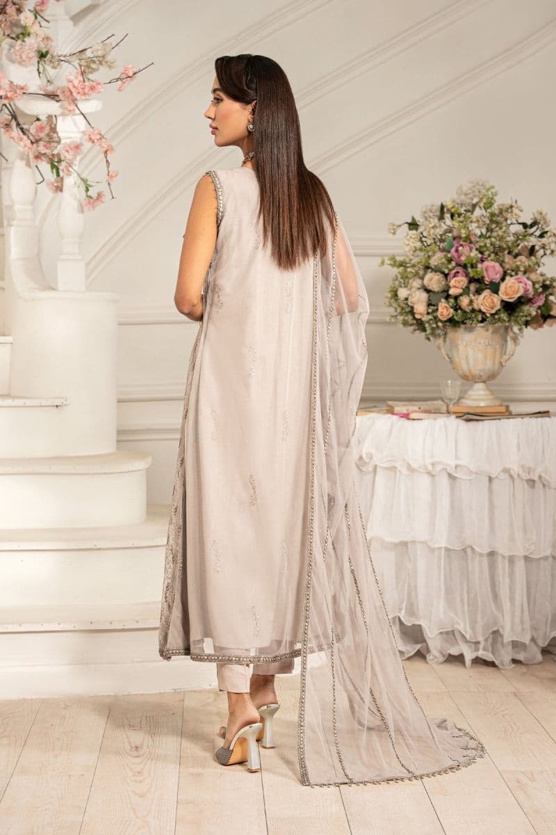 Embroidered Raw Silk Ready-to-Wear Suit (ZFE-05) thumbnail