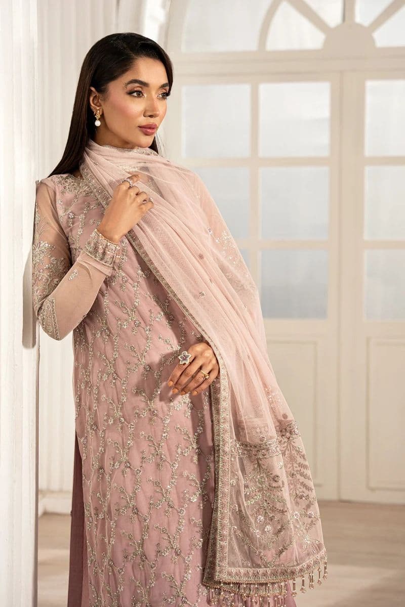 Embroidered Raw Silk Ready-to-Wear Suit (ZFE-03) thumbnail