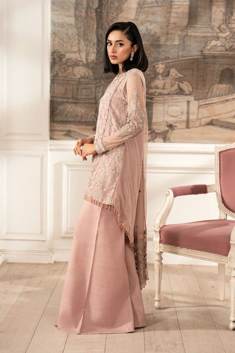Embroidered Raw Silk Ready-to-Wear Suit (ZFE-03) thumbnail