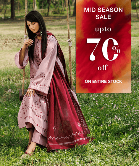 Pakistani Unstitched 3 Piece Lawn & Chiffon Suits - Khas Collection
