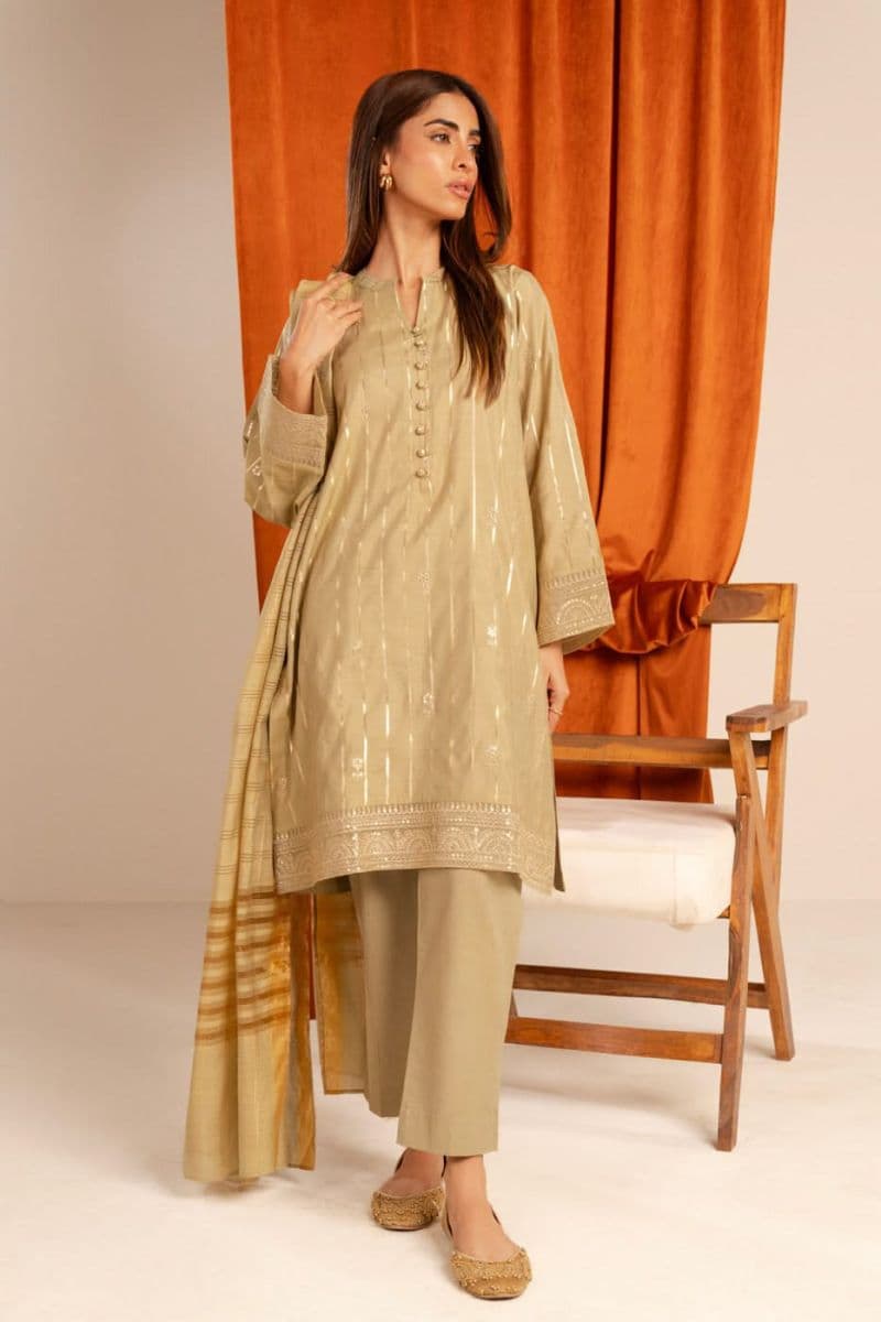 Golden Embroidered Lurex Ready-to-Wear Shirt thumbnail