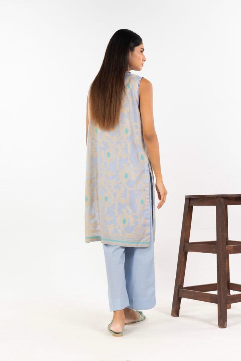 Light Purple Jacquard 2 Piece Ready-to-Wear Shirt thumbnail