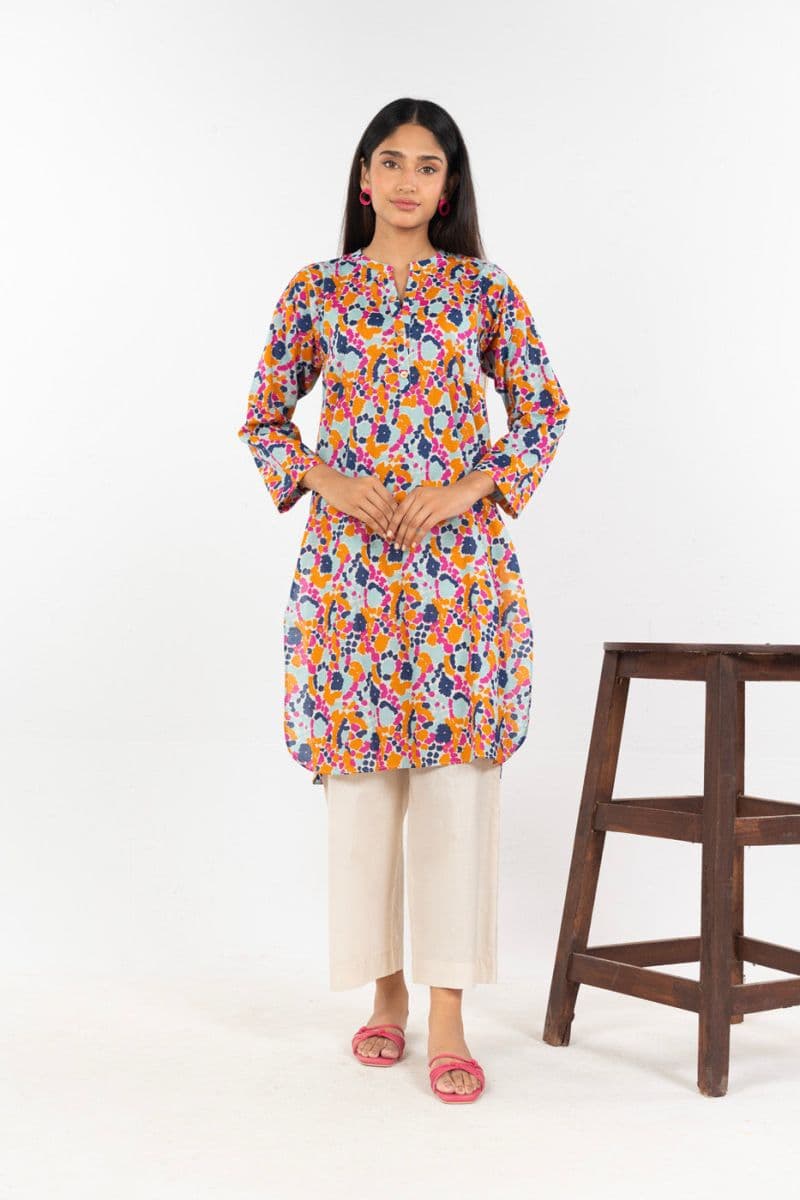 Multi Printed Cambric Ready-to-Wear Shirt thumbnail