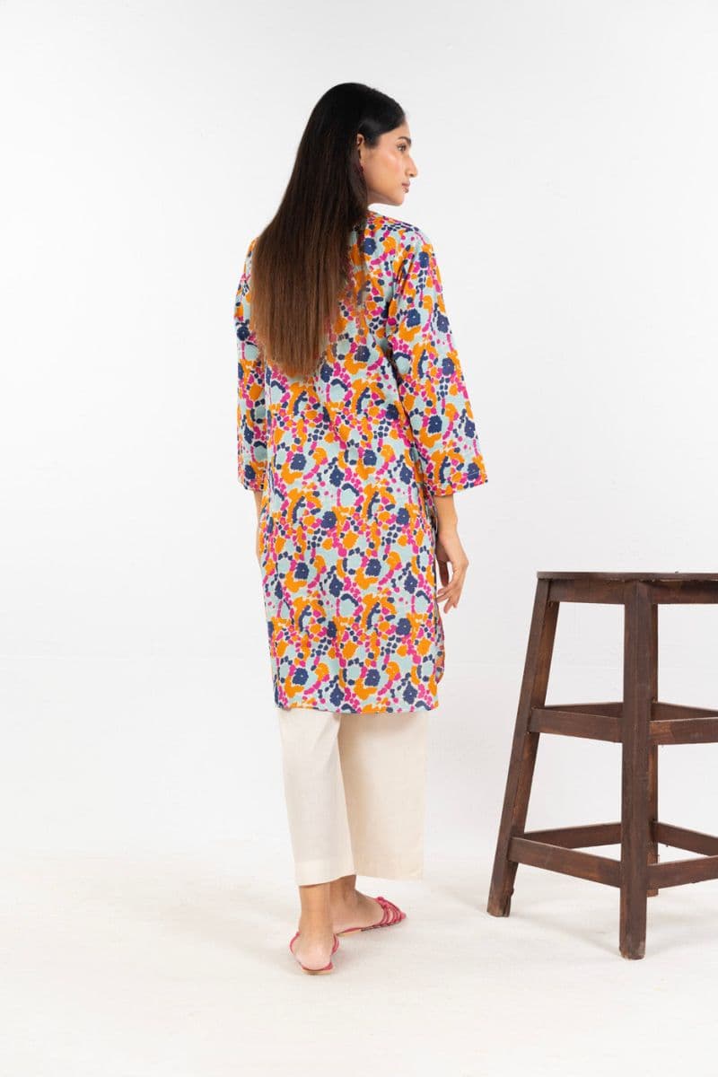 Multi Printed Cambric Ready-to-Wear Shirt thumbnail