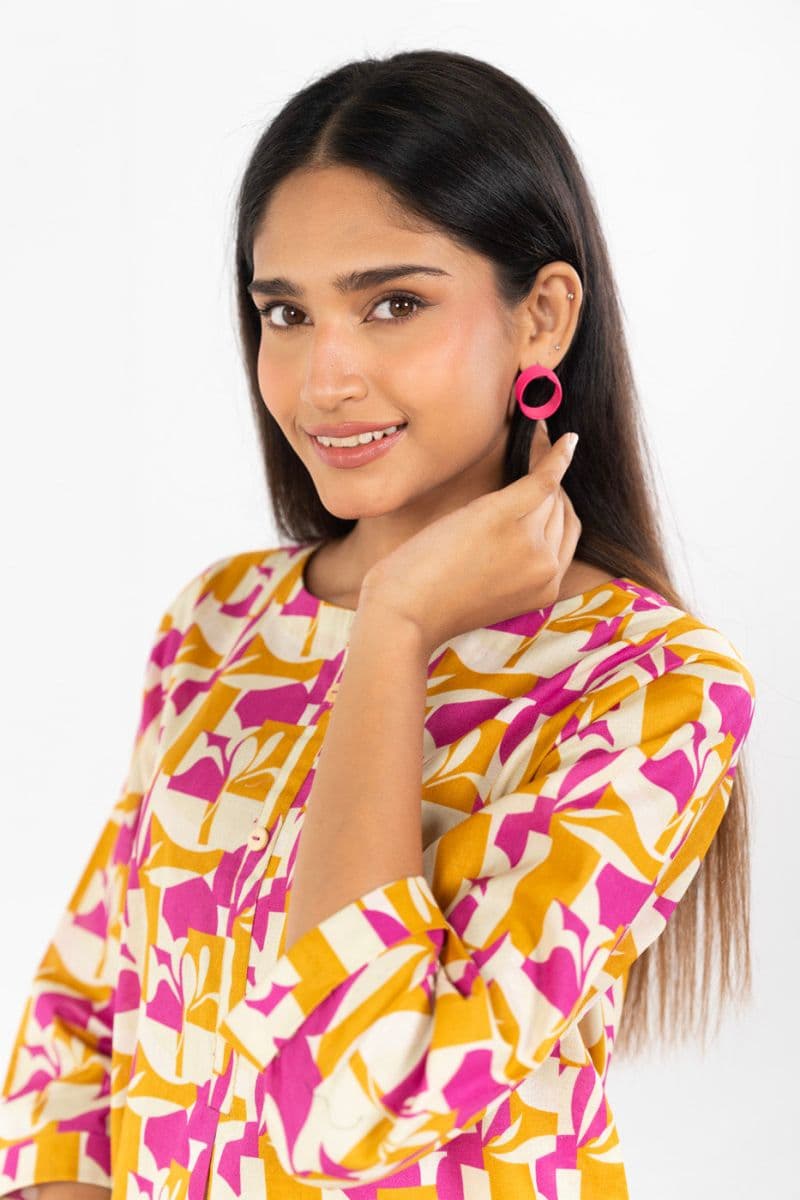 Multi Printed Cambric Ready-to-Wear Shirt thumbnail