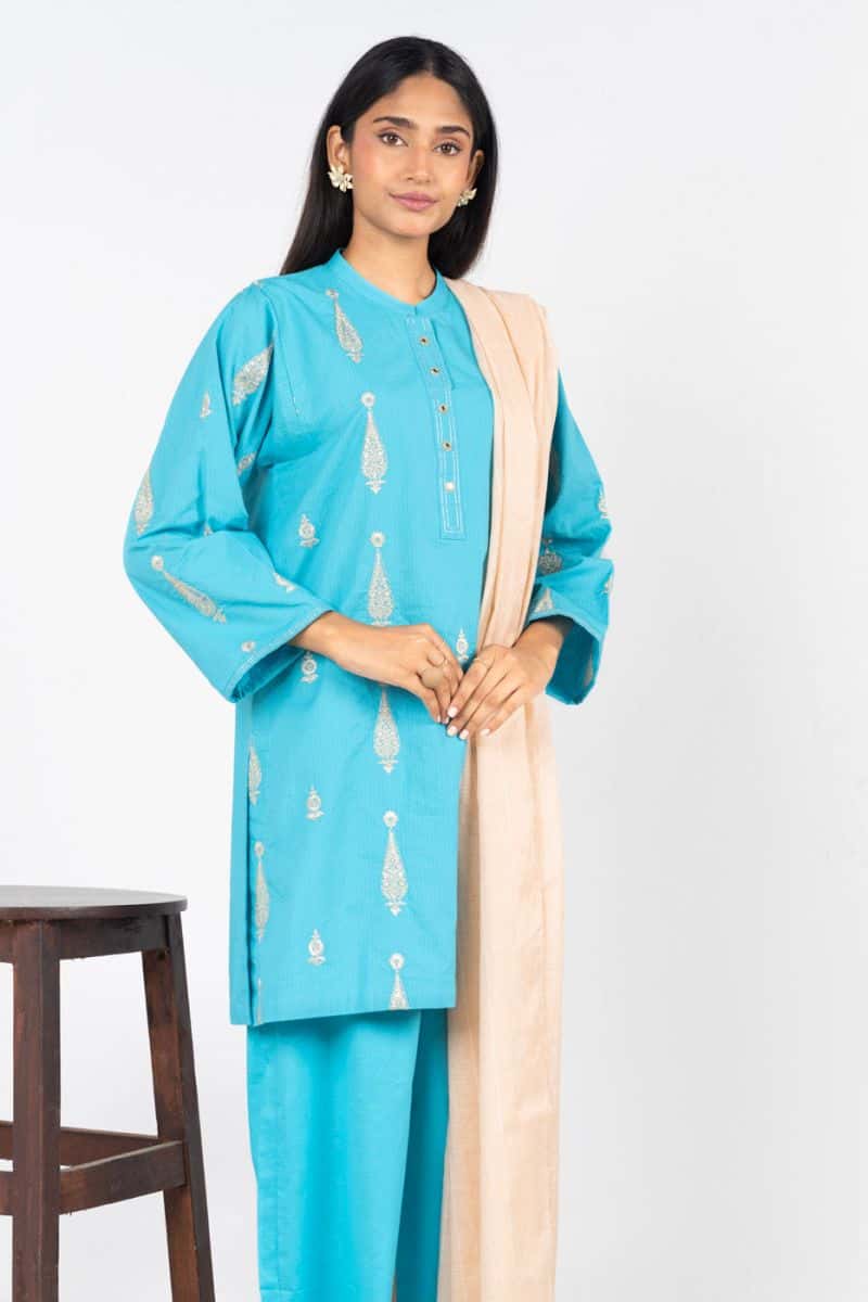 RTW | SHIRT, CULOTTE & DUPATTA - alternate view