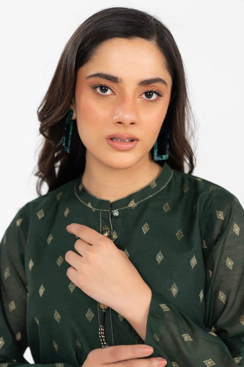 Green Jacquard Ready-to-Wear Suit thumbnail