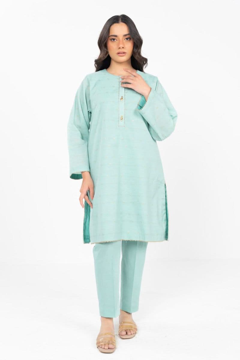 Sky Blue Jacquard Ready-to-Wear Suit thumbnail
