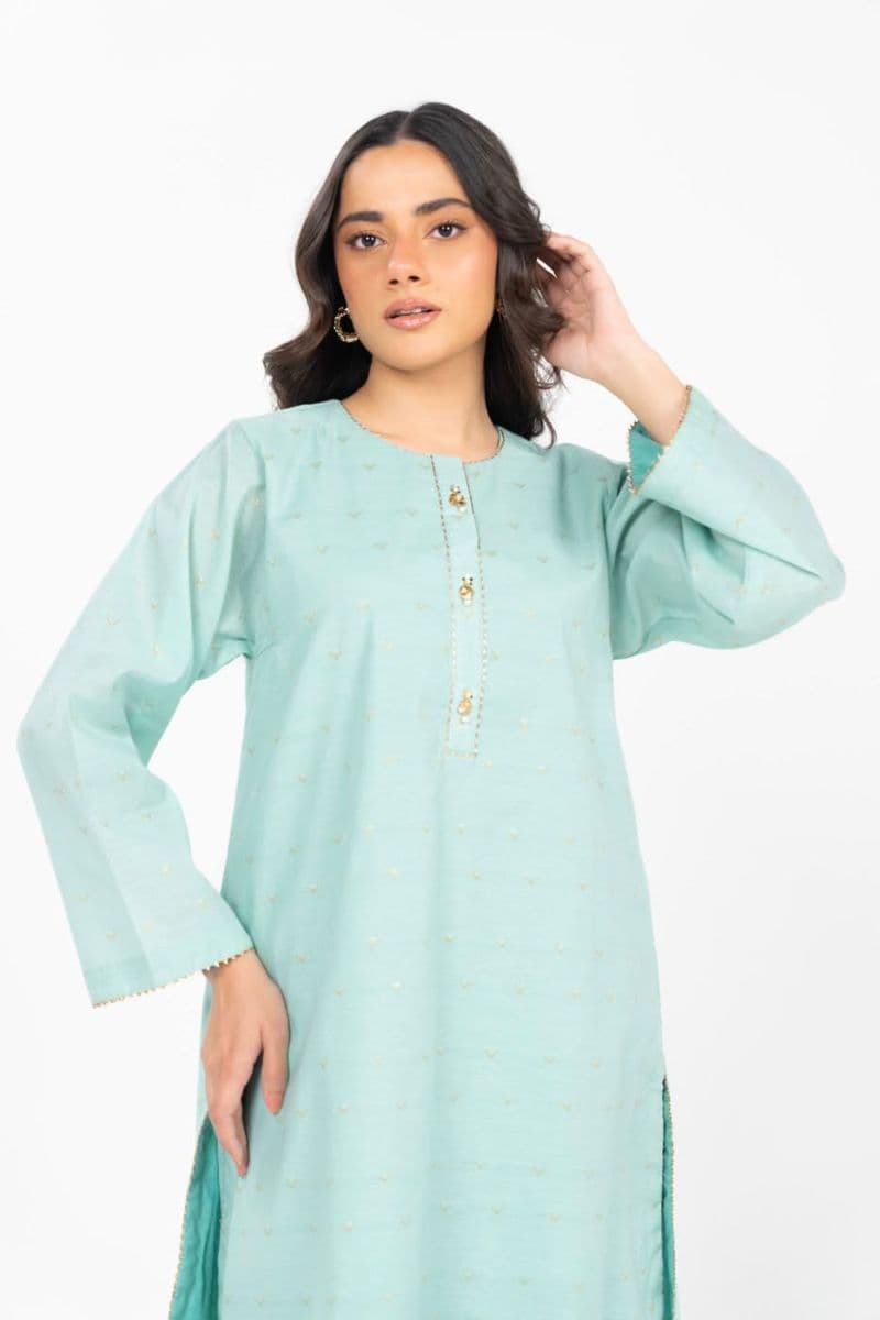 Sky Blue Jacquard Ready-to-Wear Suit thumbnail