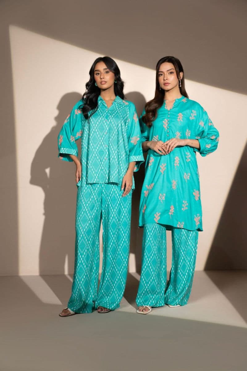 Green Embroidered Silk Ready-to-Wear Shirt thumbnail