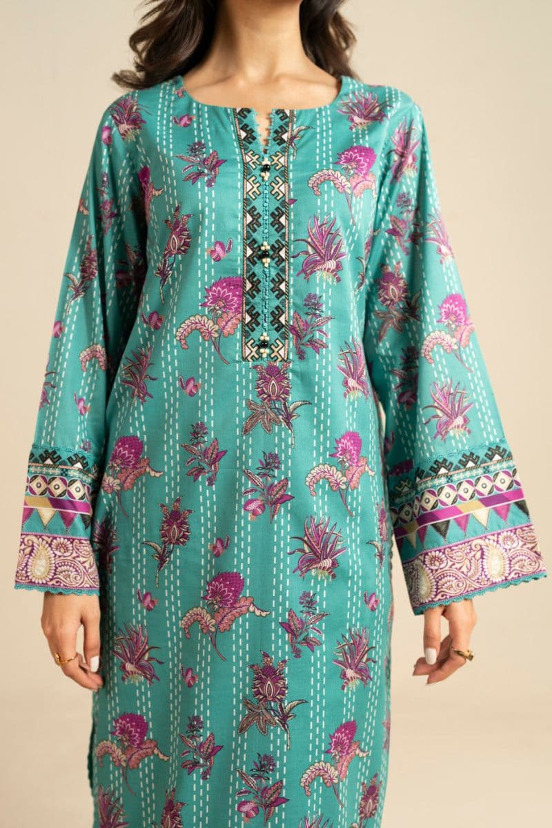 Ferozi Printed Lawn 3 Piece Unstitched Suit thumbnail