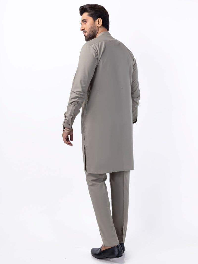 Light Green Blended Kurta Trouser thumbnail