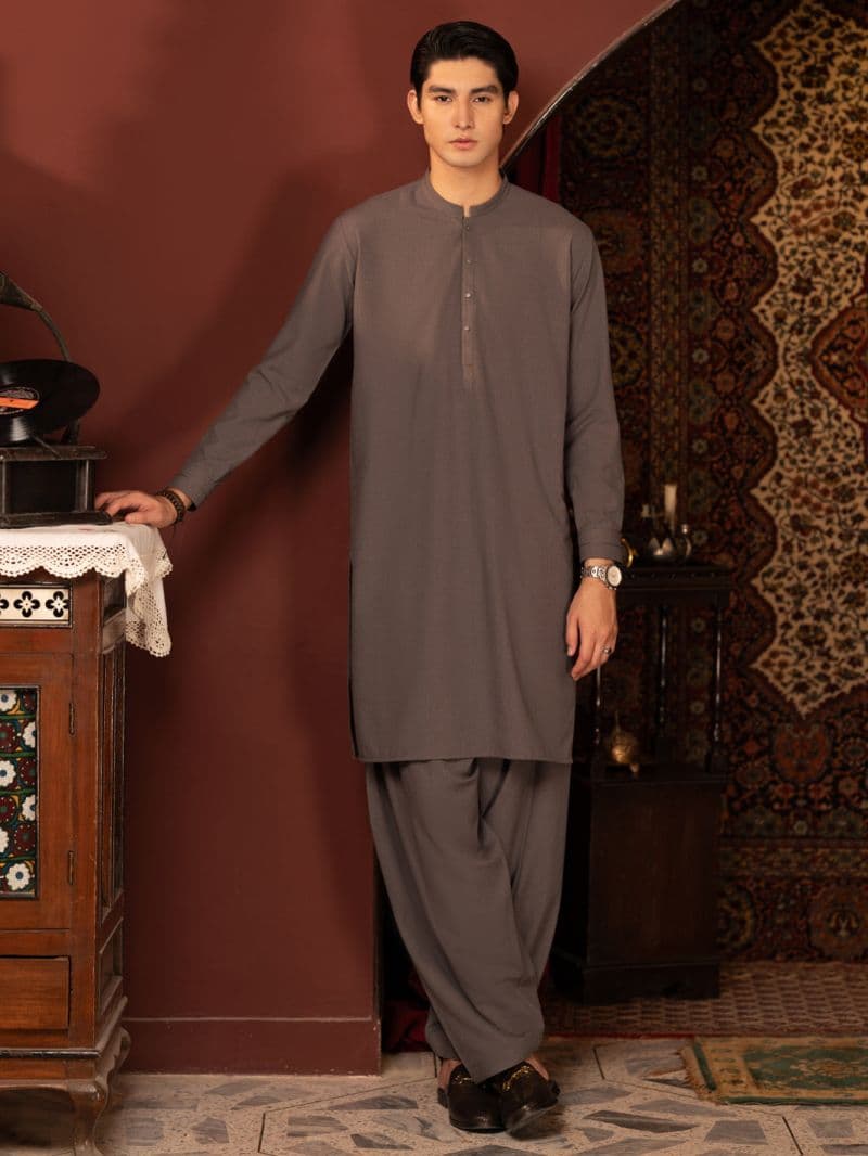 Olive Kameez Shalwar thumbnail
