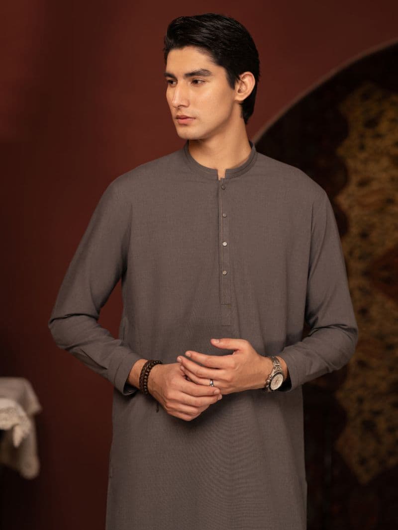 Olive Kameez Shalwar thumbnail