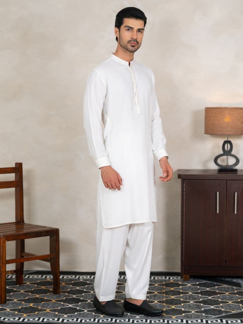 White Kameez Shalwar thumbnail