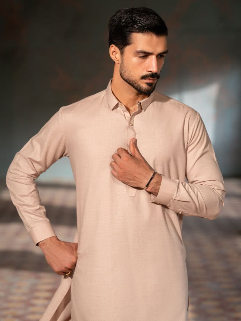 Tea Pink Kameez Shalwar thumbnail