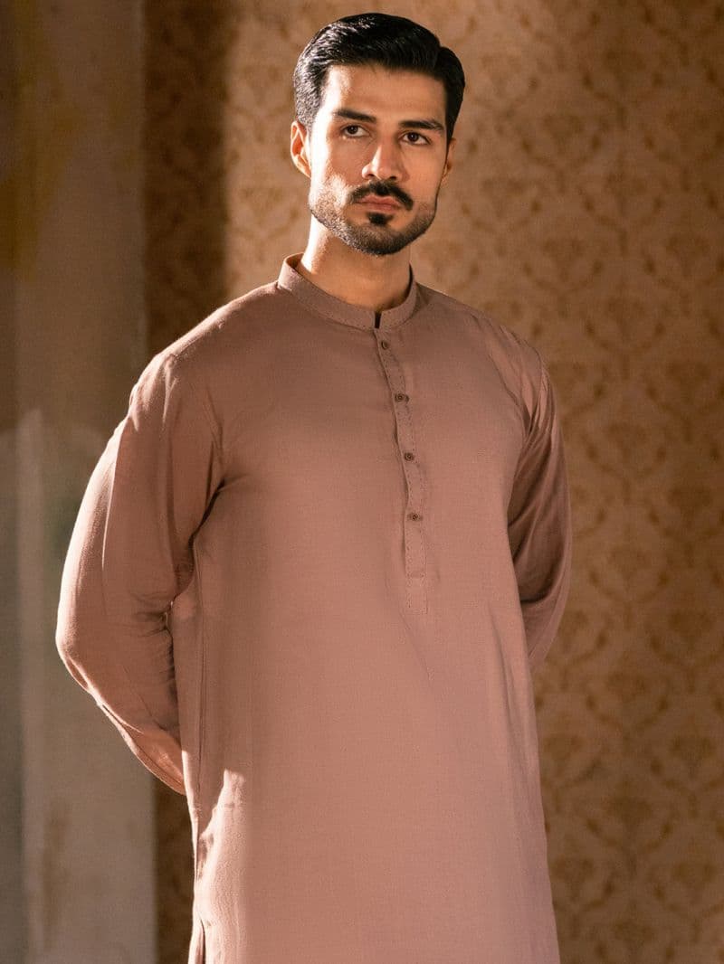 Brown Kameez Shalwar thumbnail