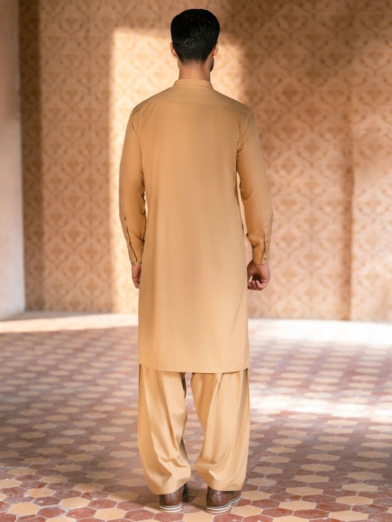 Mustard Kameez Shalwar thumbnail