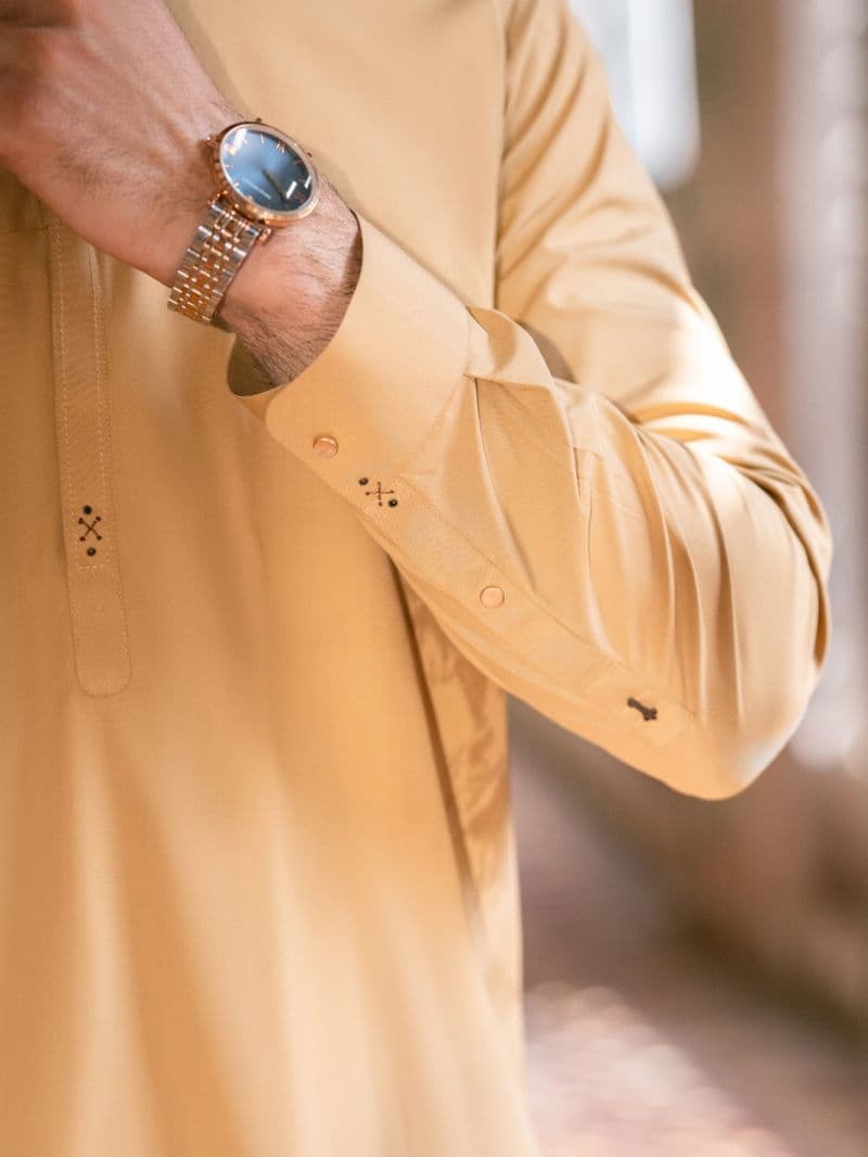 Mustard Kameez Shalwar thumbnail