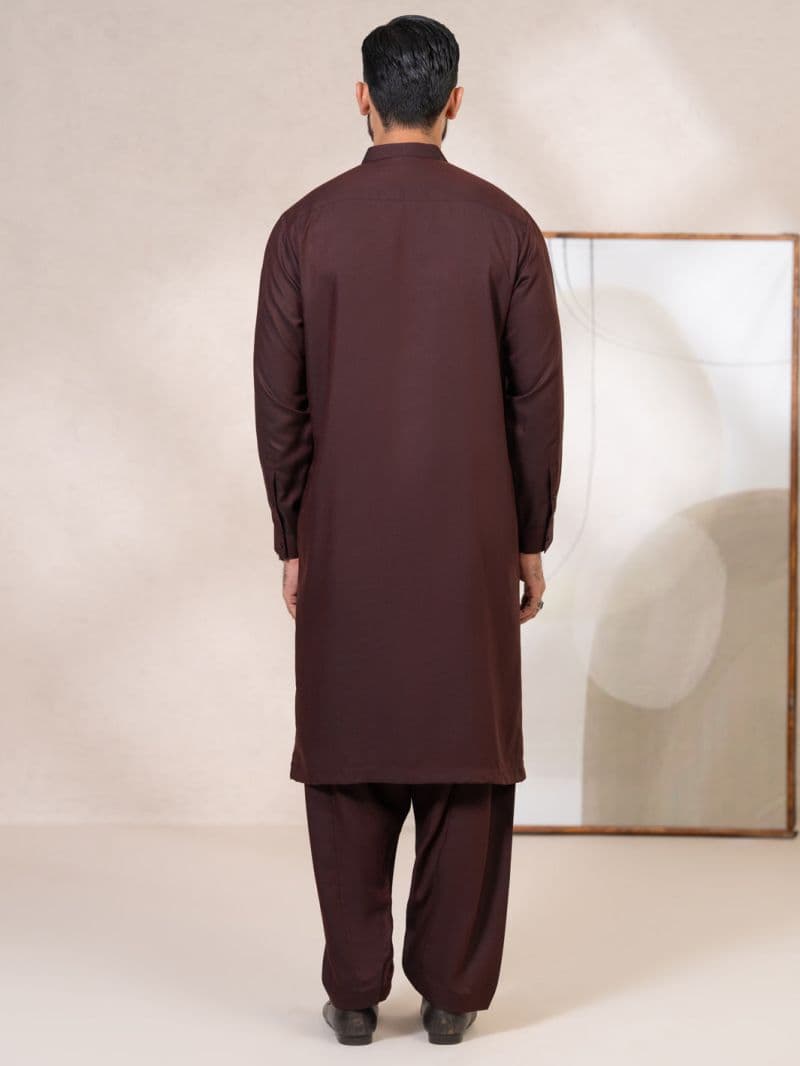 Maroon Kameez Shalwar thumbnail
