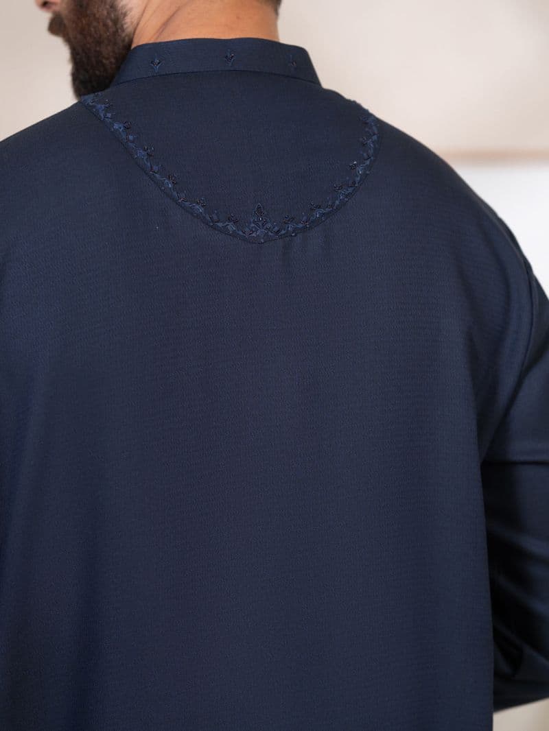 Navy Blue Kameez Shalwar thumbnail