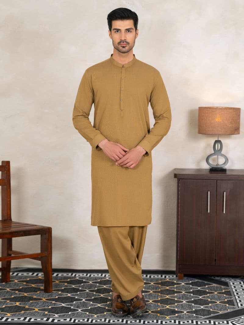 Green Cut & Sew Kameez Shalwar thumbnail