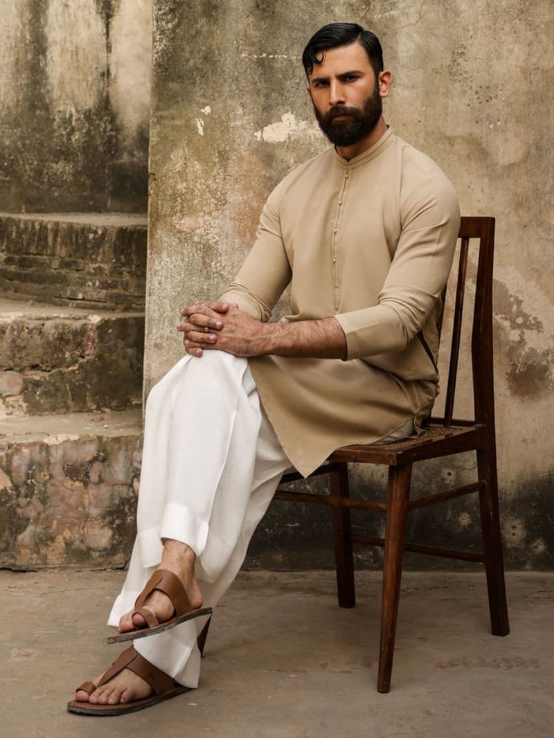 Fawn Cut & Sew Kurta thumbnail