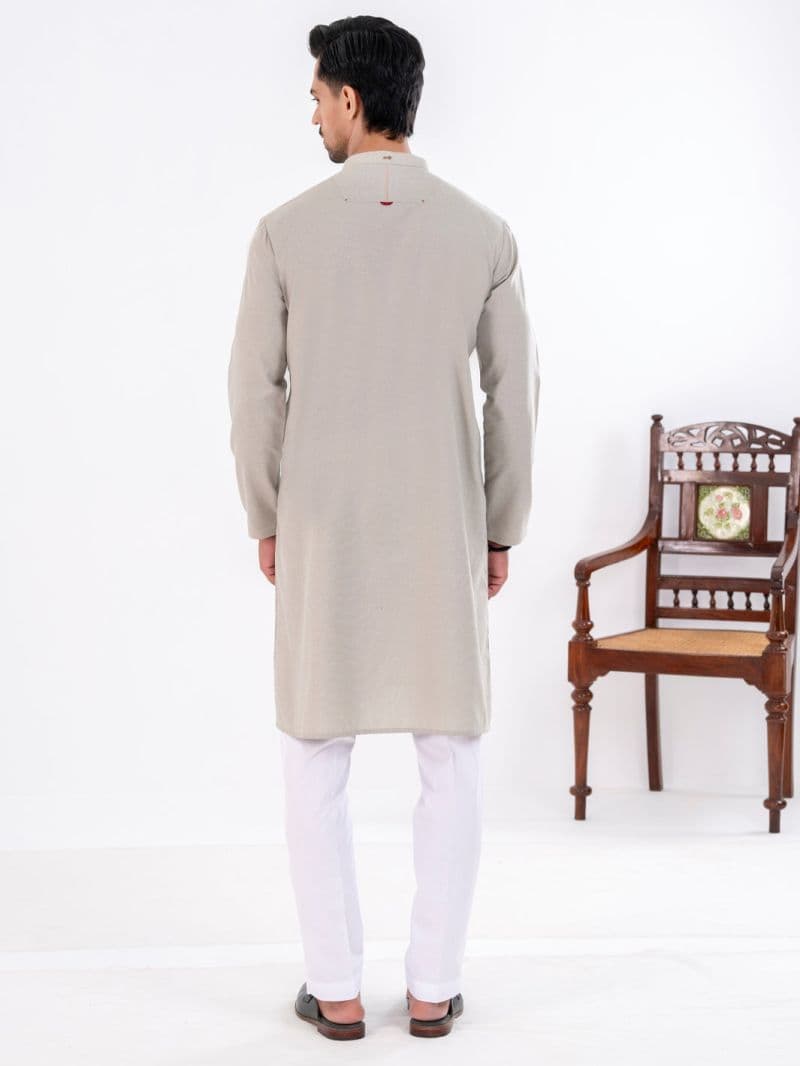 Green Blended Kurta thumbnail