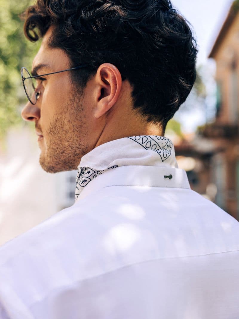 White Cotton Kurta thumbnail