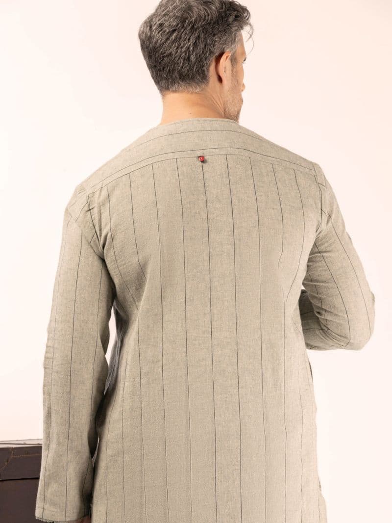 Green Blended Kurta thumbnail