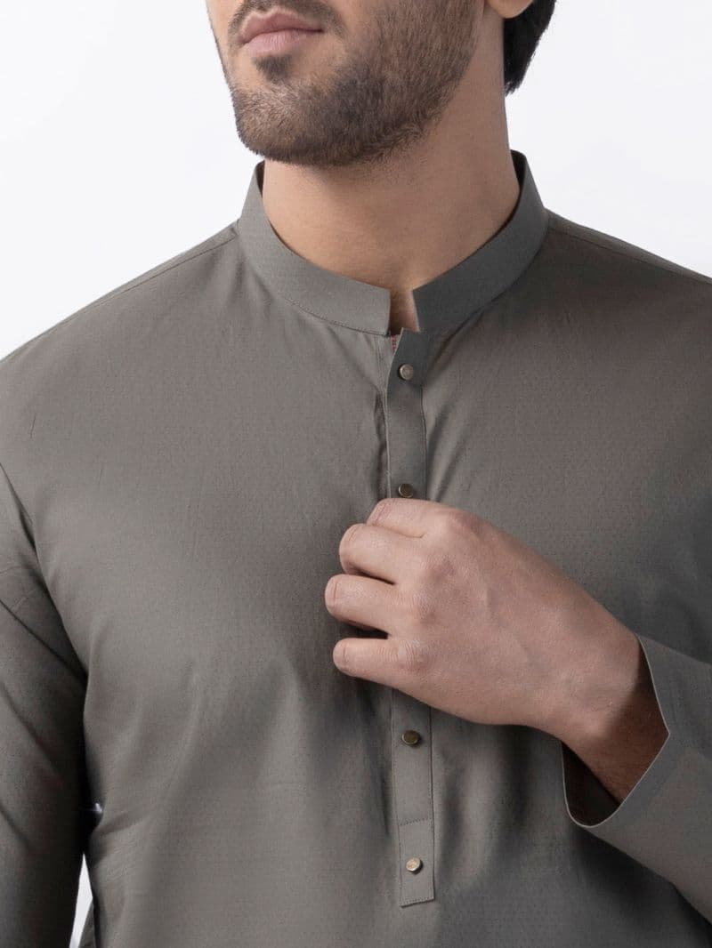 Green Blended Kurta thumbnail