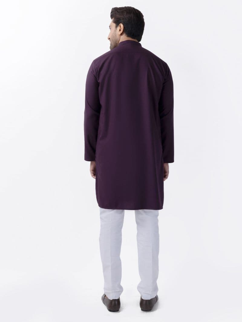 Purple Blended Kurta thumbnail