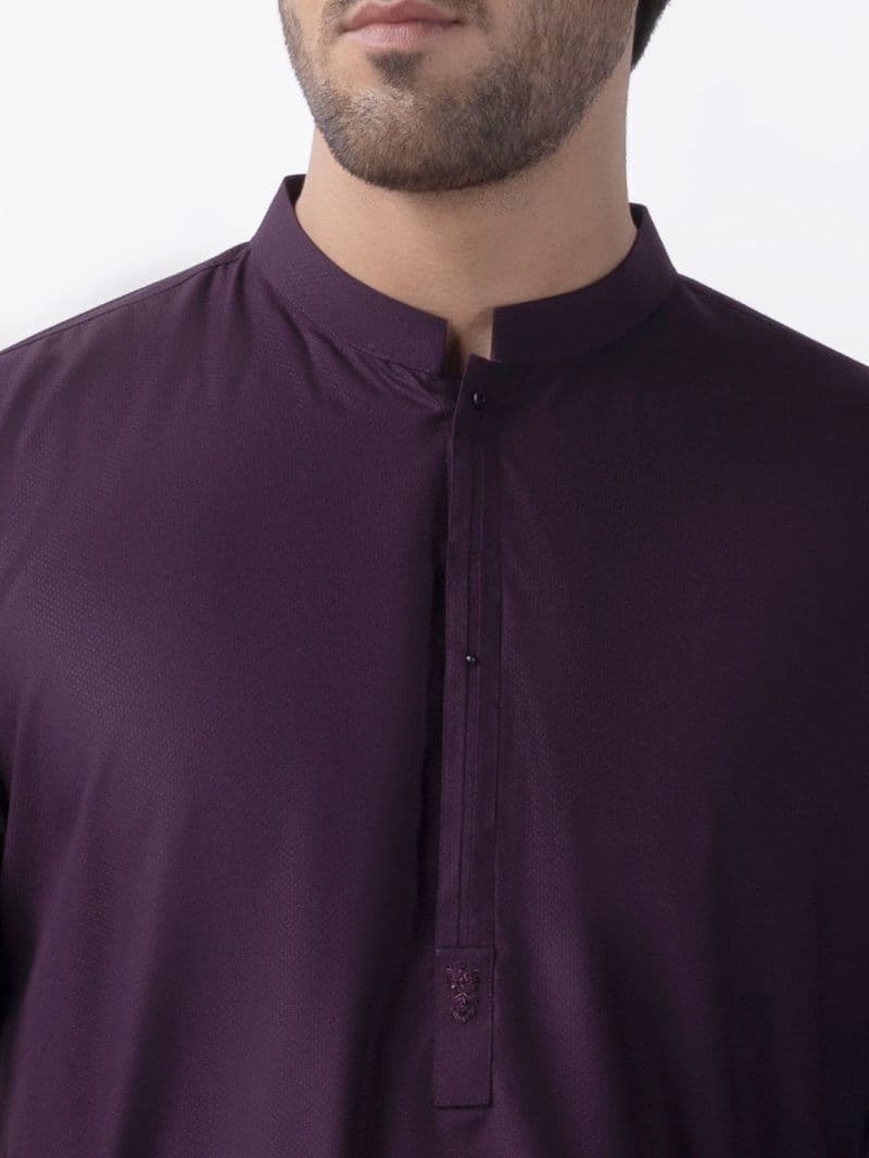 Purple Blended Kurta thumbnail