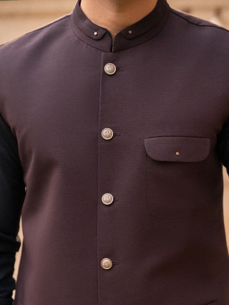 Dark Brown Waistcoat thumbnail