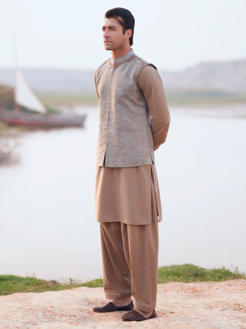 Grey Formal Waistcoat thumbnail