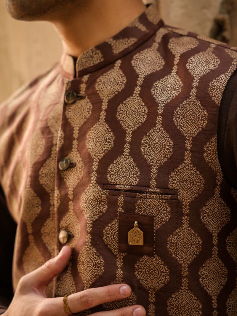 Brown Formal Waistcoat thumbnail