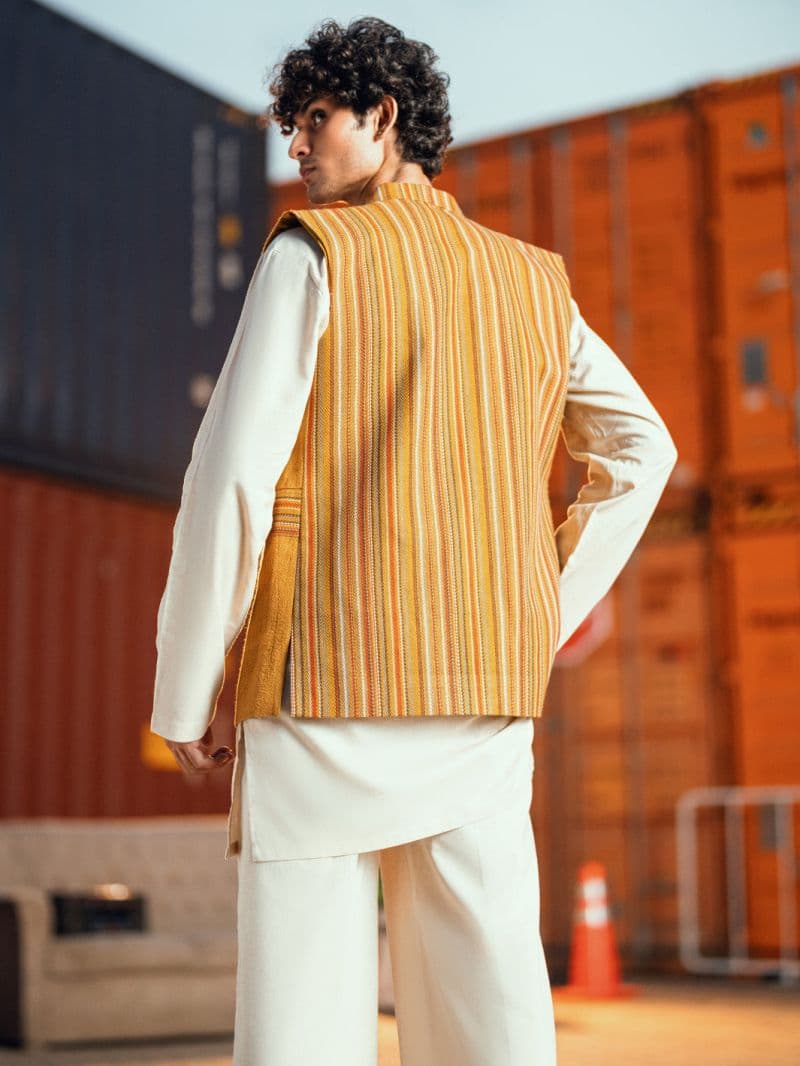 Mustard Formal Waistcoat thumbnail