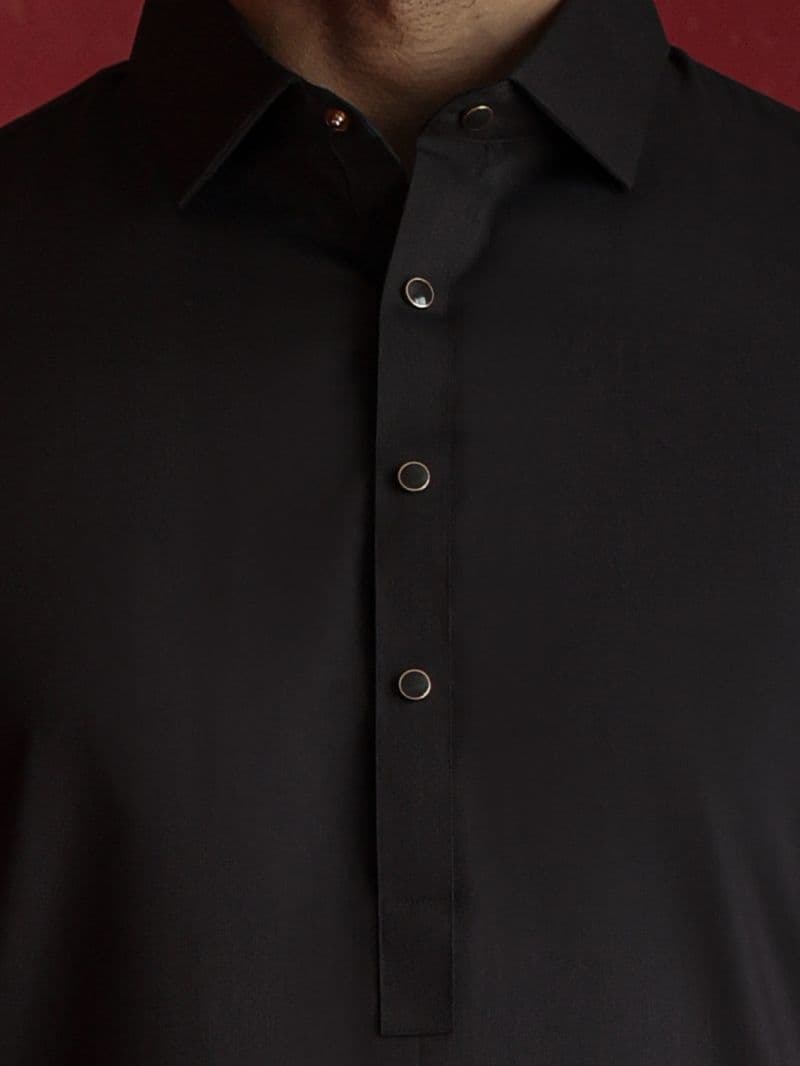 Dark Brown Kameez Shalwar thumbnail